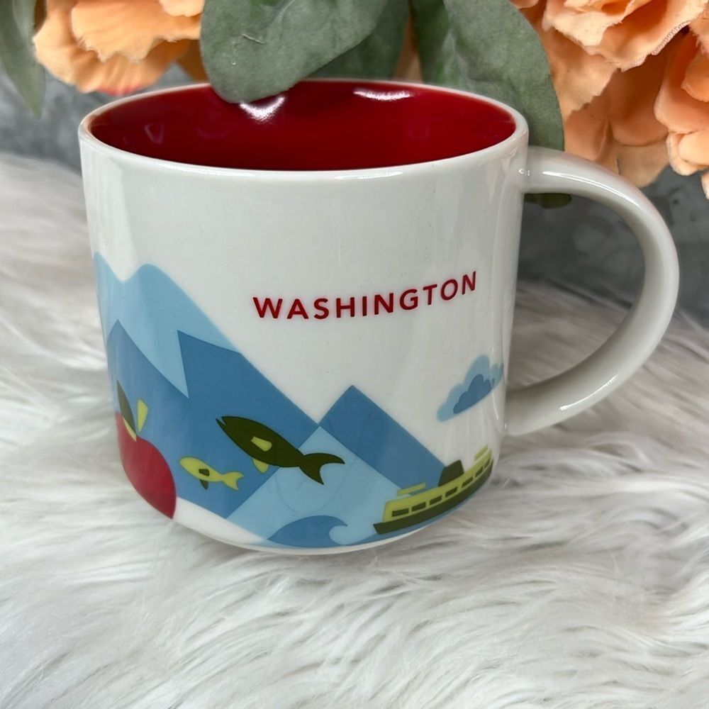 Starbucks You Are Here Collection Washington Mug